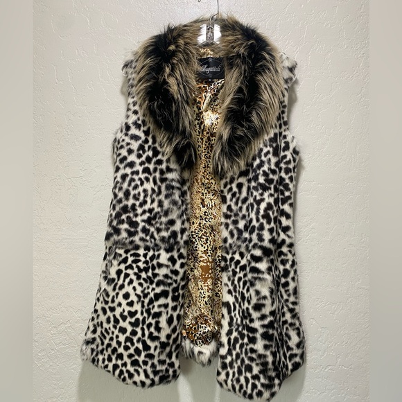 Bugatteli Medium Leopard Print Vest for woman . - Picture 3 of 8